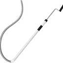 6 FT Toilet Auger, Heavy Duty Toilet Snake Drain Cleaner with Vinyl Guard