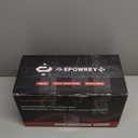 EPOWREY 15 AMP Golf Cart Charger for 48 Volt EZGO RXV & TXT with 3 Pin Triangular Plug-Lead Acid Battery