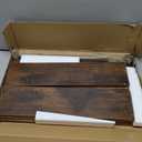 KLM Liquor Bottle Display Shelf, Coffee Syrup Rack Organizer, 3 Step Countertop Liquor Rack, mini bar,liquor cabinet, Home Retro Bar Shelf Stand for Liquor Whiskey, Spirits