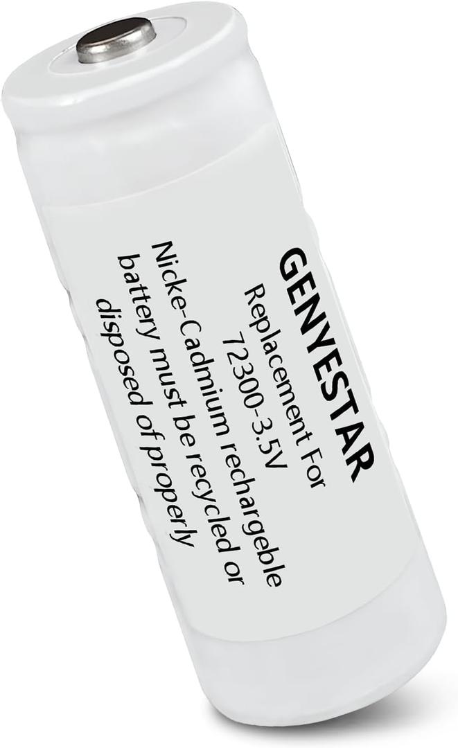 Replacement Otoscope Battery for Welch Allyn 72300 3.5V 1300 mAh Rechargeable Battery