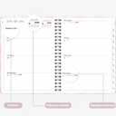 2 x 2026 Planner, Weekly and Monthly Calendar Planning Book, Jan 2026 - Dec 2026, Academic Agenda Book, Desk Accessories for Home, Office and School Supplies - A5 (6.3'' x 8.5'') (Pastel Plaid)