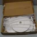 6 Set Balloon Column Kits, 43inch Tall Height Adjustable Clear Balloon Column Sticks Stands with Base for Table/Floor Centerpiece Holder for Baby Shower Graduation Party Decorations