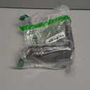 4 Pcs Heavy Duty Flush Inside 90-Degree Angle Bracket Steel Tie Plate, 3" Width Connector Brace, Angle Knee Braces, Inside Joint for Butt-Join Post and Beam, Thickness 3 mm and Black