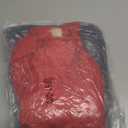 Syhood 2 Pieces Dog Jacket 2 Layers Fleece Lined Dog Jacket Warm Soft Windproof Pet Coat for Winter Cold Weather(2X-L,Navy,Red)