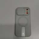 SURITCH for iPhone 17 Pro Case with Camera Control Cover, Camera Cover and Adjustable Kickstand, Compatible with MagSafe, Shockproof Bumper Protective Cases 6.3 Inch, Green