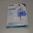 Spooktacular Creations Halloween 6Pcs 1950s Outfits for Women, Poodle Skirts for Women 50s Costume Set with Socks for Cosplay (Small, Blue)