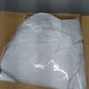 10 Pack Round Tablecloth White 120 Inch, Stain Resistant and Wrinkle Polyester Fabric, Washable Table Cover for Kitchen Dining, Wedding, Buffet Table, Holiday Party