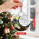 Retirement Gifts - Retirement Gift for Women, Men - Retired Ornament - Retired Gifts for Coworker, Boss, Employee, Teacher, Nurse, Friends, Women, Men - Stained Glass Christmas Ornament - Design B