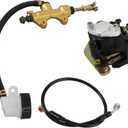 WFLNHB Rear Brake Caliper Hose and Master Cylinder Replacement for Yamaha Blaster 200 YFS200 2003-2006 Replacement for 5VM-2583V-00-00