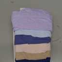 Hanes Women's Organic Cotton Panties Pack, ComfortSoft Underwear, 6-Pack, Size 6  