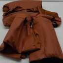 Coffee Luxury PU Leather Car Seat Covers Full Set Waterproof Car Seat Cover All Season Fit for SUV Sedan Van Airbag Compatible Elegance