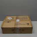 GREENSTELL Coat Rack with 8 Hooks, Wooden Coat Rack Freestanding with Shelf, Coat Tree with 4 Height Options 50.5"-72.6", Coat Hanger Stand for Bags, Clothes, Umbrellas, Hats, in Home, Brown