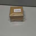 2 x Wedding Gifts-2025 Personalized First Christmas Married Ornament - Mr and Mrs Wedding Gift for Couples, Bridal Shower Gift for Bride & Newlyweds, Crystal Glass Just Married Ornament (White-B)