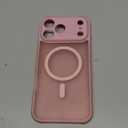 Designed for iPhone 17 Pro Max Case, Compatible with MagSafe, [Camera Protection] [15FT Military Drop Protection] Shockproof Translucent Matte Anti-Slip Phone Case, 6.9", 6.9", Pink