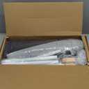 Zakkart Cat Perch for Window Sill with Bolster - Orthopedic Hammock Design with Premium Hardwood & Robust Metal Frame - Cat Window Seat for Large Cats and Kittens - Natural Color Wood Gray Bed, 24''W