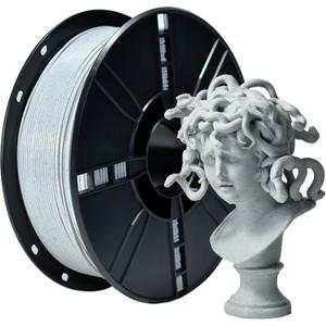 iBOSS Matte PLA Plus Filament 1.75mm Marble Gray, Matte PLA PRO 3D Printer Filament 1kg, 1.75+/-0.02mm PLA Filament Marble Fits for Most FDM 3D Printers.