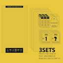 OCESTORE 3 Pack Silk Print Screen Protector,Anti-Scratch 9H Hardness Full Coverage Tempered glass Protector Film for ROG Phone II 2 ZS660KL I001D 6.6 inch