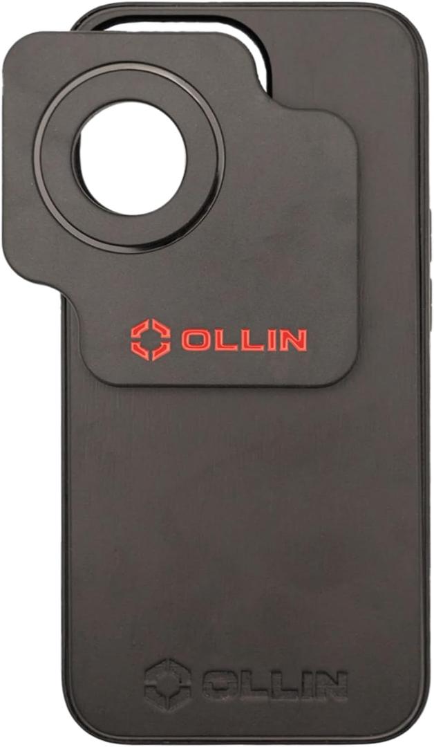 OLLIN Snapshot Snapcase Digiscoping Phone Case - Magnetic Self-Centering Technology, for Binoculars, Spotting Scopes, Hunting, Wildlife Photography, Compatible with Apple iPhone 13 Pro