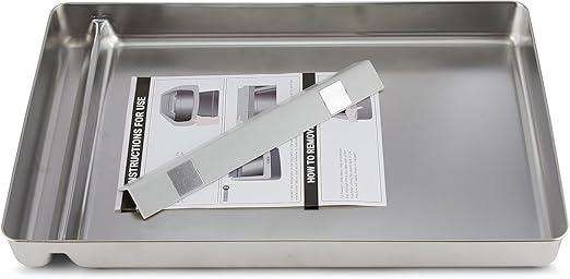 Reusable Litter Tray Compatible with Pet-Safe Scoop-Free Self-Cleaning Cat Litter Boxes - Easy to Clean Durable Litter Box Tray(2 Pieces Refills)