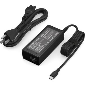 65w USB C Chromebook Charger Compatible with Lenovo/Hp/Dell/Acer/Asus/Samsung Chromebook Fast Charger Type C