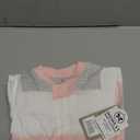 HonestBaby Sleep & Play Footed One-Piece Pajama Sleeper 100% Organic Cotton, Baby Girls 0-3M