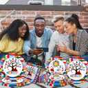 Hispanic Heritage Month Decorations - 60Pc Spanish Classroom Set - Includes White Hispanic Decorations & Latino Heritage Month Napkins