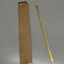 PATIKIL 1/4 x 5/16 x 12" H59 Brass Flat Bar, Solid Flat Mill Stock for Crafting Maintenance Electrical Architectural Decoration, Brass