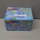 57 in 1 Kids Makeup Kit With 3-Color LED Mirror, Real Washable, Perfect Girl Birthday Gift, Age 3+ (Blue)