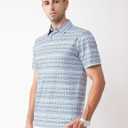 Golf Shirts for Men Short Sleeve Moisture Wicking Performance Polo (Blue, XXL)
