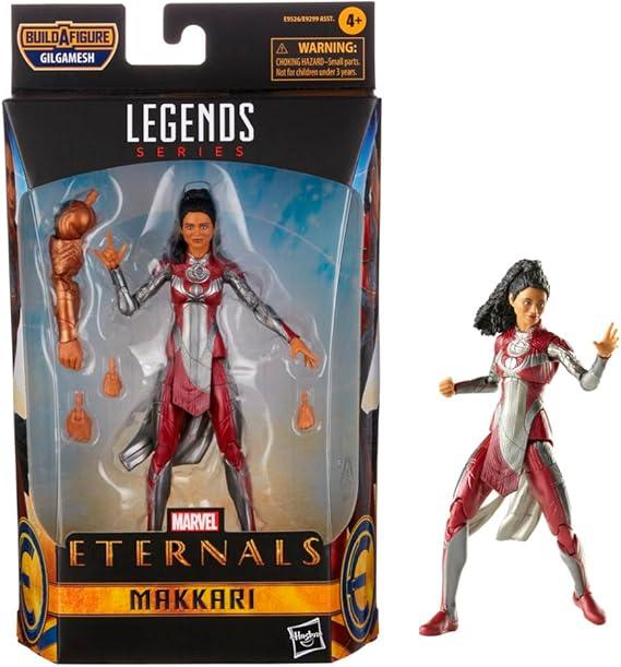 Marvel Legends Series The Eternals 6-Inch Makkari Action Figure Toy, Movie-Inspired Design, Includes 2 Accessories, Ages 4 and Up