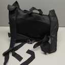 YUDODO Dog Front Backpack Carrier 5-15 lbs, Soft Breathable Pet Front Facing Carrier with Adjustable Straps, Multi-Pocket Design, for Small Dogs & Cats (with Detachable Sling Pouch - Black)