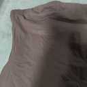SUUKSESS Women Sexy Tube Top Summer Y2K Going Out Double Lined Basic Tank Top (Medium, Brown)
