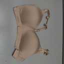 Calvin Klein Women's Form to Body Lightly Lined Bralette (Medium, Beige)