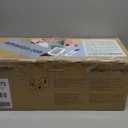 Tiny Land Play Tent with Padded Mat & LED Lights, Kids Tent, Playhouse for Kids, Indoor Bed Tent for Toddler, Toys for 3,4,5,6-Year-Old Girls, Neutral Color Play Room Furniture (Off-white)