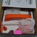 ETENWOLF Electric Balloon Pump for All Balloons 110V 600W Balloon Blower for Party Metalic Latex 260q Foil Balloons, Balloon Inflator for Birthday Decorations (Orange)