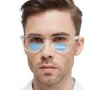 Bifocal Reading Glasses Men Blue Light Blocking Computer Readers 1.75 x