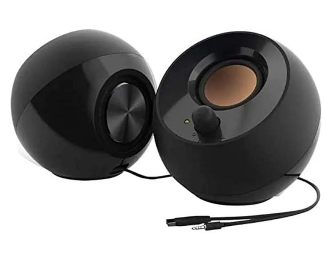 Creative Pebble 2.0 USB-Powered Desktop Speakers with Far-Field Drivers and Passive Radiators for Pcs and Laptops (Black)
Amazon's Choice
