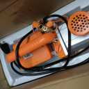 VEVOR Vacuum Pump, 7 CFM 3/4 HP, HVAC Two Stage Rotary Vane AC Vacuum Pump, for R134a R22 R410a R1234YF R32, 4 Pole Motor, for Automotive Air Conditioner Maintenance Resin Degassing, Oil Included