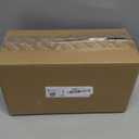 YJ Fake Flowers with Vase, Silk Roses Artificial Flowers in Vase, Faux Flower Plant Arrangement Suitable for Home Office Decoration, Dining Table Centerpiece(White)