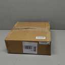 BAG BOX 100 Pack 5.9x3.1x8.25 Inch White Gift Bags with Handles,Bulk Kraft Paper Bags for Shopping, Retail, Merchandise, Wedding, Party Favors, Paper Grocery Sacks