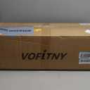 VOFiTNY Inflatable Gymnastics Air mat Tumbling Track with Air Barrel Octagon Mat with Pump for Home/Gym (Mat 10'Lx3.3'W Roller 3.3'Lx2'D, Pink/Mint+Roller)