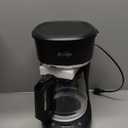 Mr. Coffee 12-Cups Automatic Drip Coffee Maker, Stainless Steel and Black (2176620)