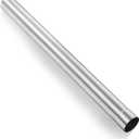 2.5 Inch Exhaust Pipe, 2.5'' Stainless Steel Straight DIY Custom Mandrel Exhaust Pipe, 40 Inch Length, 2.5'' OD Mandrel Straight Pipe