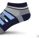 For Bare Feet Unisex Kid's MiLB Streak No Show Sock (Team)