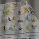 Disposable Placemats for Baby 40 Pack Stick-On Baby Placemat Alphabet ABC Animal Kids Table Mat for Restaurants Dining Table Travel Essentials for Toddlers, Multicolor