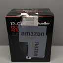 Mueller 12-Cup Drip Coffee Maker - Borosilicate Carafe, Auto-Off, Reusable Filter, Anti-Drip, Keep-Warm Function, Clear Water Level Window Coffee Machine, Kitchen Essentials & Accessories (Black)