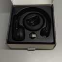 Bluetooth Headset, Wireless Headphone with AI Noise-Canceling Microphone for Computer, On Ear Bluetooth Headset with USB Dongle for Office Call Center Skype Zoom Meeting Online Class (Black)