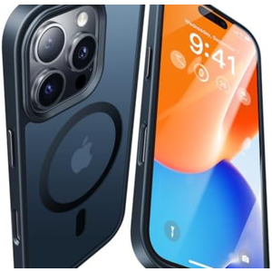 Pack of 2 Opxyl Magnetic for iPhone 16 Pro Case Compatible with MagSafe, [16FT Drop Protection] Shockproof iPhone 16 Pro Phone Case for MagSafe Wallet Sleeve, Magnetic Car Holder, Magnetic Charger, Black