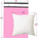 Large Poly Mailers 19x24 Inch 100 Pack, Shipping Bags for Clothing with Self-Sealing Tear-Resistant, Waterproof Poly Bags, Mailing Envelopes for Small Business (Pink), 19x24 100PC