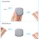 240W USB C to USB C Cable,PD 3.2 Retractable USB C Cable with Magnetic Slot for Travel,Car,5 Preset Length,Fast Charging for iPhone 17/16/15,iPad,MacBook,Galaxy S25/24,Grey,3.3ft,2pack